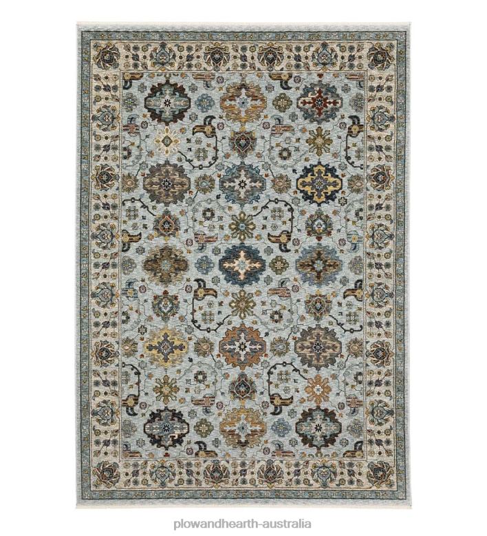Plow & Hearth Alexandria Traditional Polyester Rug P22BD1819 Rugs & Mats