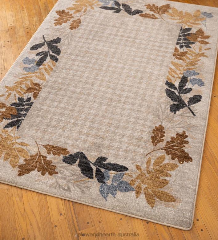Plow & Hearth Autumn Bough EnduraStran Rug P22BD1783 Rugs & Mats