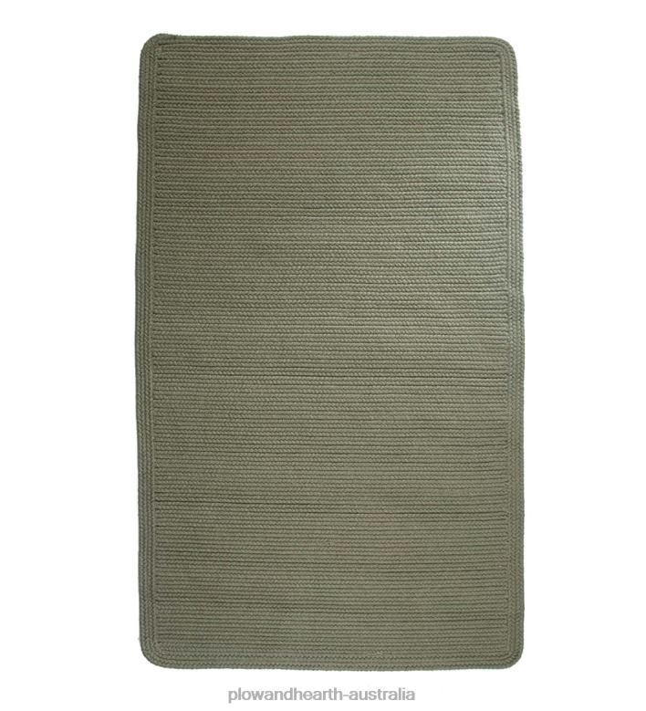 Plow & Hearth Blue Ridge Rectangle Wool Braided Rugs P22BD1765 Rugs & Mats