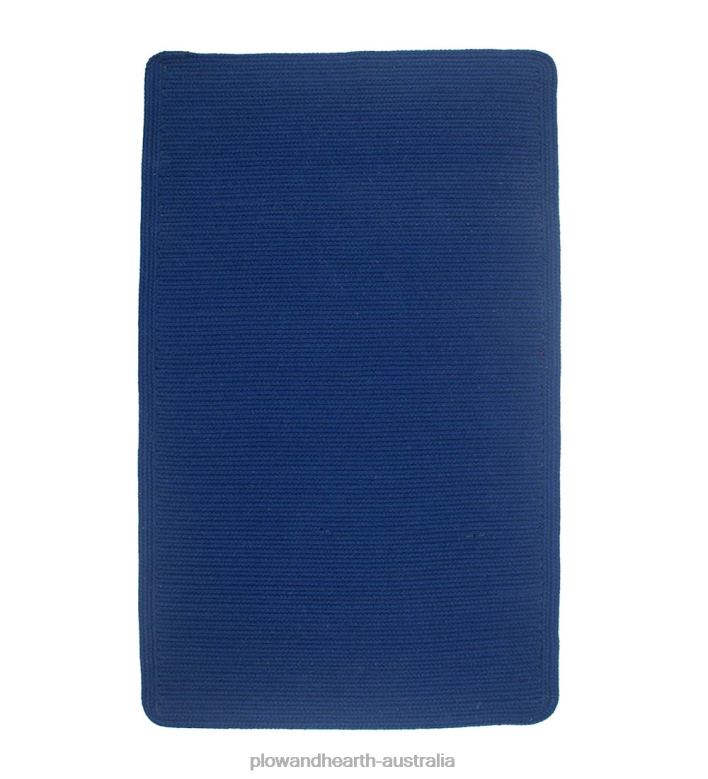 Plow & Hearth Blue Ridge Rectangle Wool Braided Rugs P22BD1765 Rugs & Mats