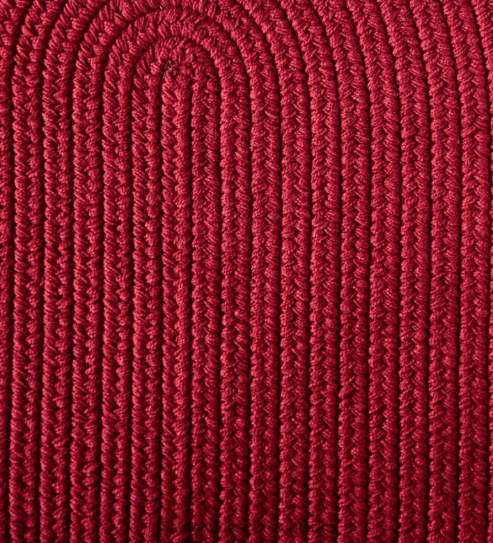 Plow & Hearth Blue Ridge Wool Braided Oval Rugs, Made In USA P22BD1770 Rugs & Mats