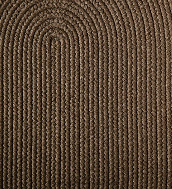 Plow & Hearth Blue Ridge Wool Braided Oval Rugs, Made In USA P22BD1770 Rugs & Mats