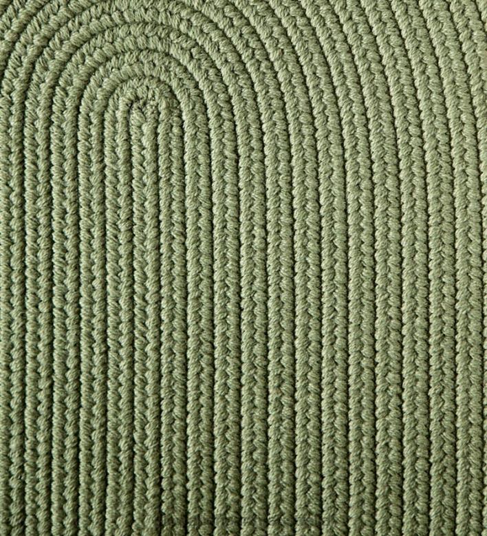 Plow & Hearth Blue Ridge Wool Braided Oval Rugs, Made In USA P22BD1770 Rugs & Mats