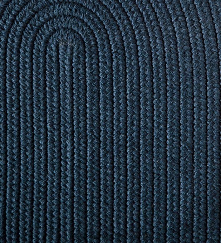 Plow & Hearth Blue Ridge Wool Braided Oval Rugs, Made In USA P22BD1770 Rugs & Mats