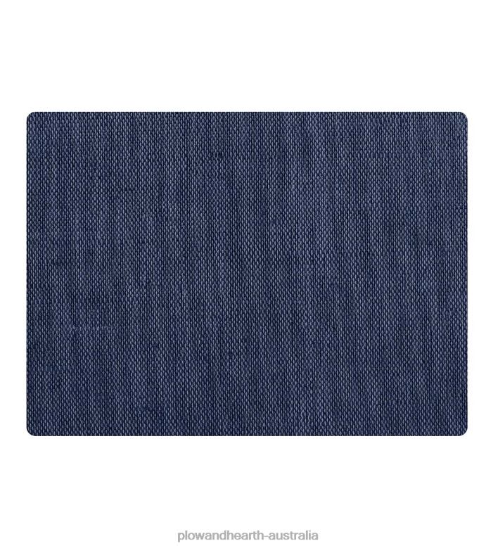 Plow & Hearth Burbury Weave Desk Chair Mat - Gray P22BD1782 Rugs & Mats