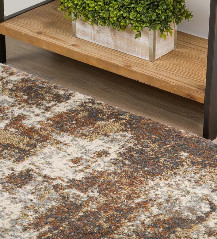 Plow & Hearth Cedar Run Easy Care Polypropylene Rug P22BD1874 Rugs & Mats