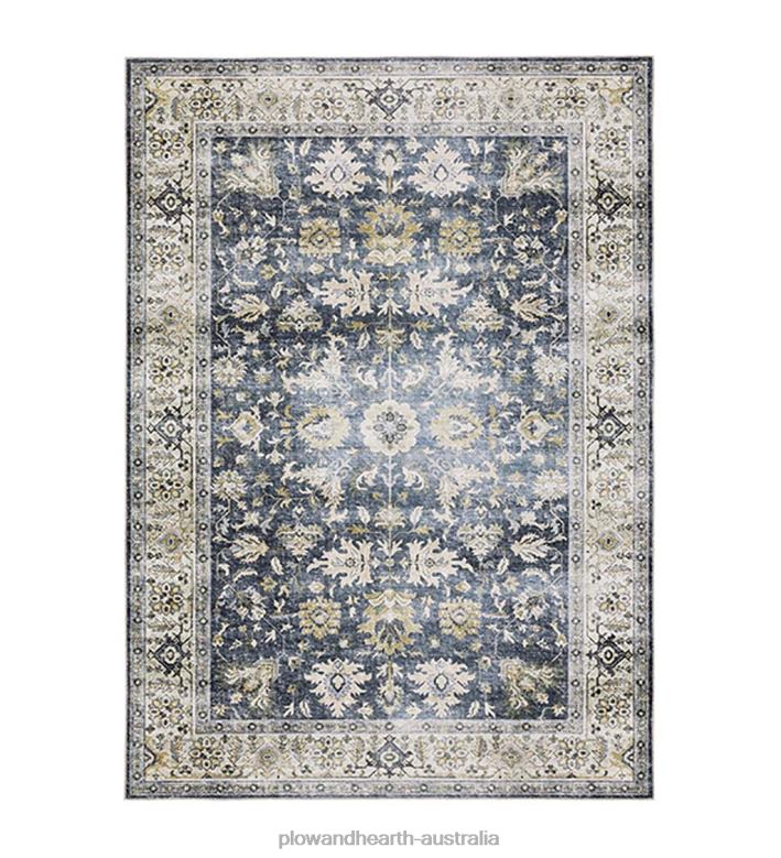 Plow & Hearth Desmond Spring Splendor Polyester Rug P22BD1877 Rugs & Mats