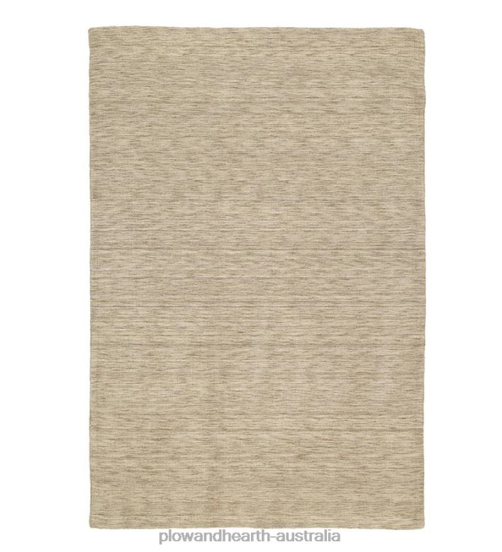 Plow & Hearth Handmade Virgin Wool Renaissance Area Rug P22BD1776 Rugs & Mats
