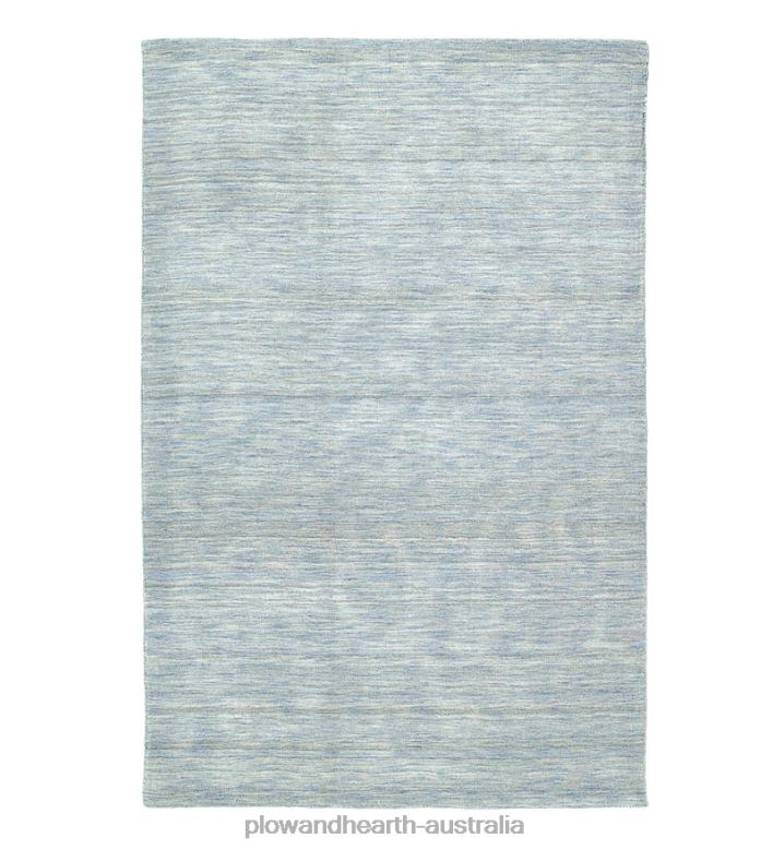 Plow & Hearth Handmade Virgin Wool Renaissance Area Rug P22BD1776 Rugs & Mats