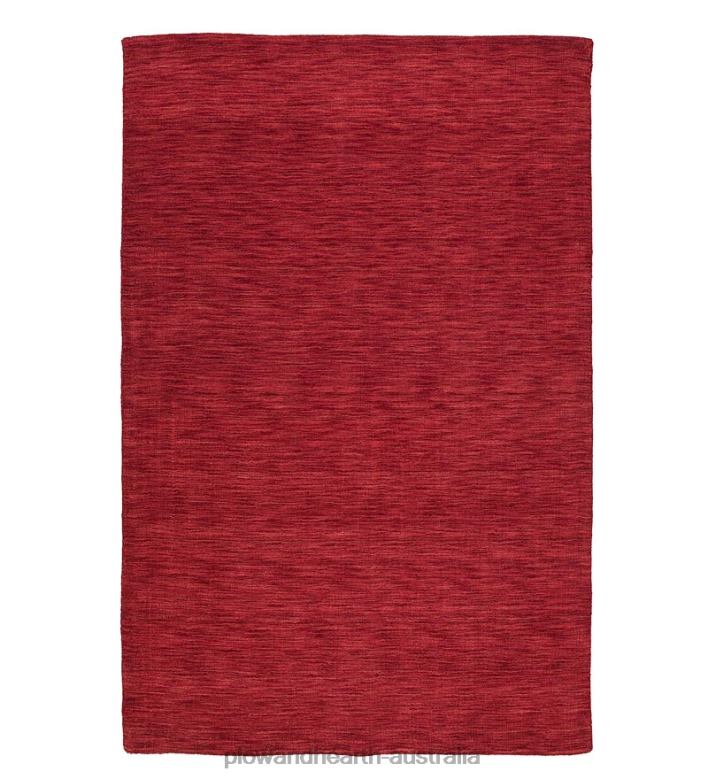 Plow & Hearth Handmade Virgin Wool Renaissance Area Rug P22BD1776 Rugs & Mats