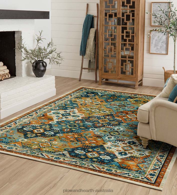 Plow & Hearth Hazel Mountain SmartStrand Rug P22BD1854 Rugs & Mats