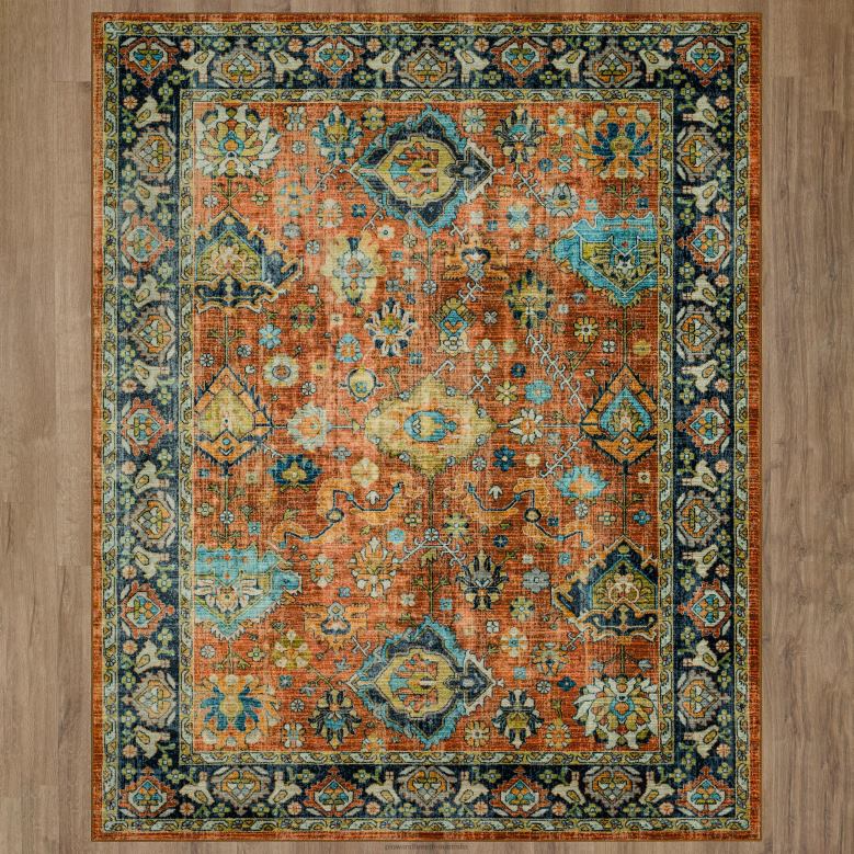 Plow & Hearth Hazel River SmartStrand Rug P22BD1802 Rugs & Mats