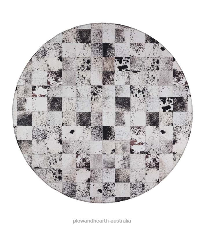 Plow & Hearth Hyde Park Round Rug P22BD1833 Rugs & Mats