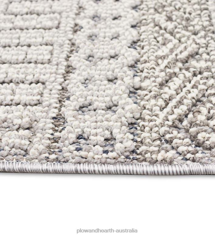 Plow & Hearth Indoor/Outdoor Kitty Hawk Striped Rug P22BD1805 Rugs & Mats