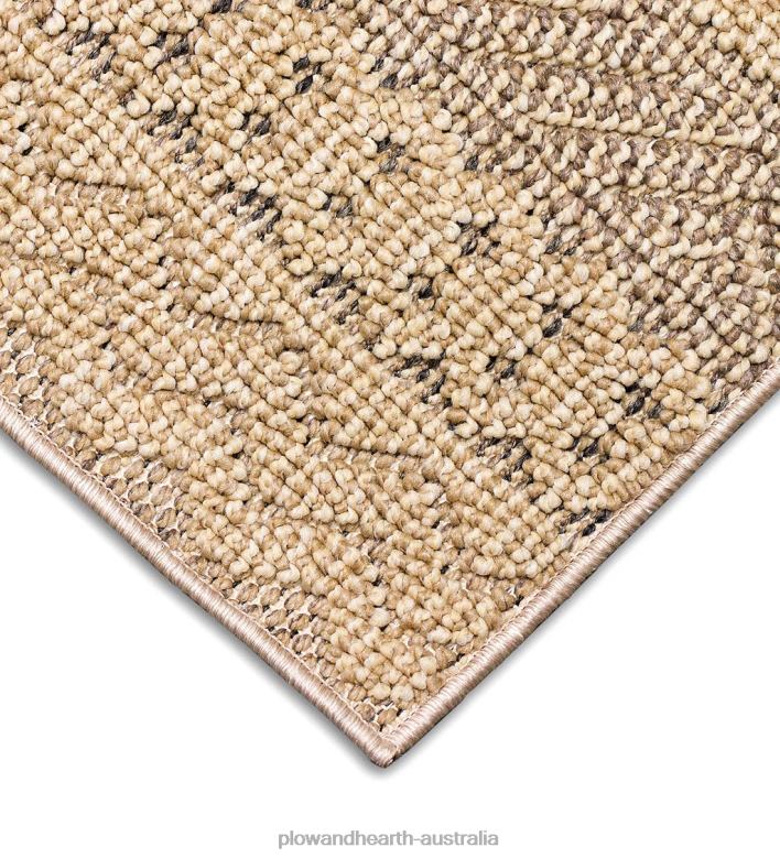 Plow & Hearth Indoor/Outdoor Kitty Hawk Striped Rug P22BD1805 Rugs & Mats