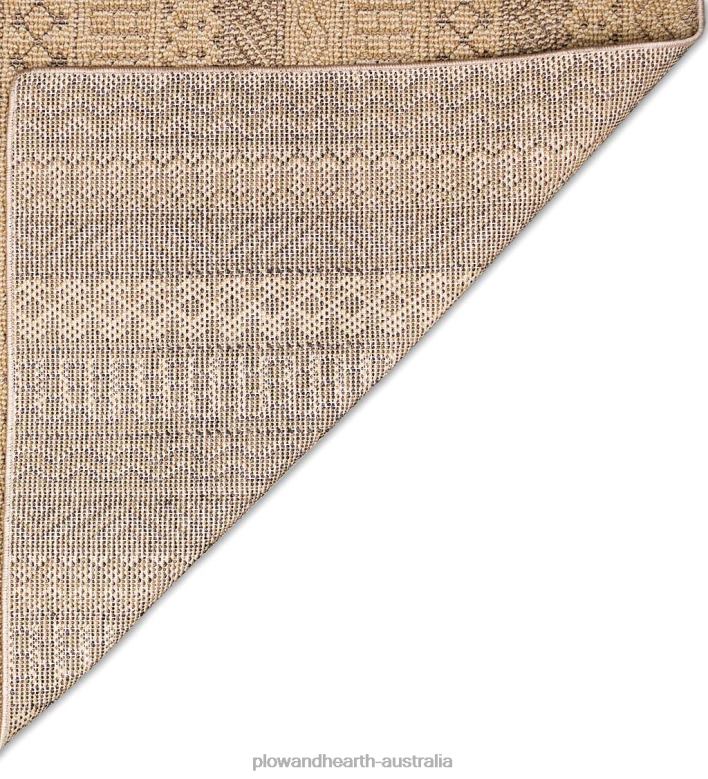Plow & Hearth Indoor/Outdoor Kitty Hawk Striped Rug P22BD1805 Rugs & Mats