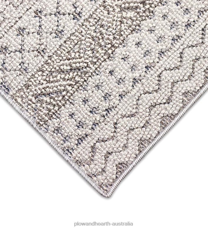 Plow & Hearth Indoor/Outdoor Kitty Hawk Striped Rug P22BD1805 Rugs & Mats