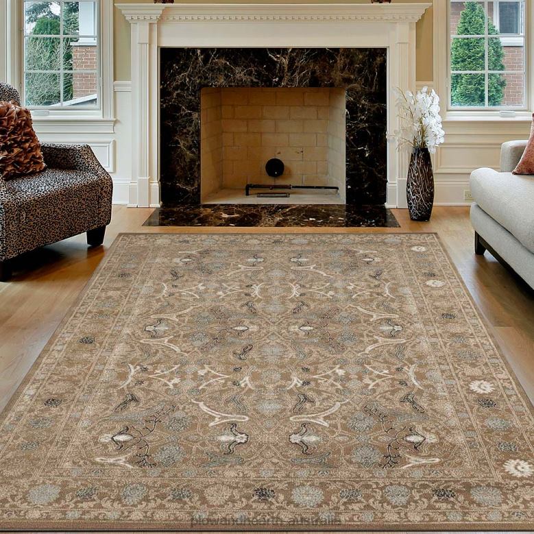 Plow & Hearth Kingston Polypropylene Area Rug P22BD1843 Rugs & Mats
