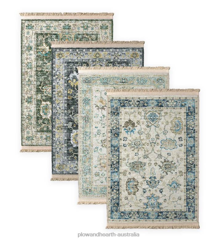 Plow & Hearth Marietta Border Rug P22BD1794 Rugs & Mats