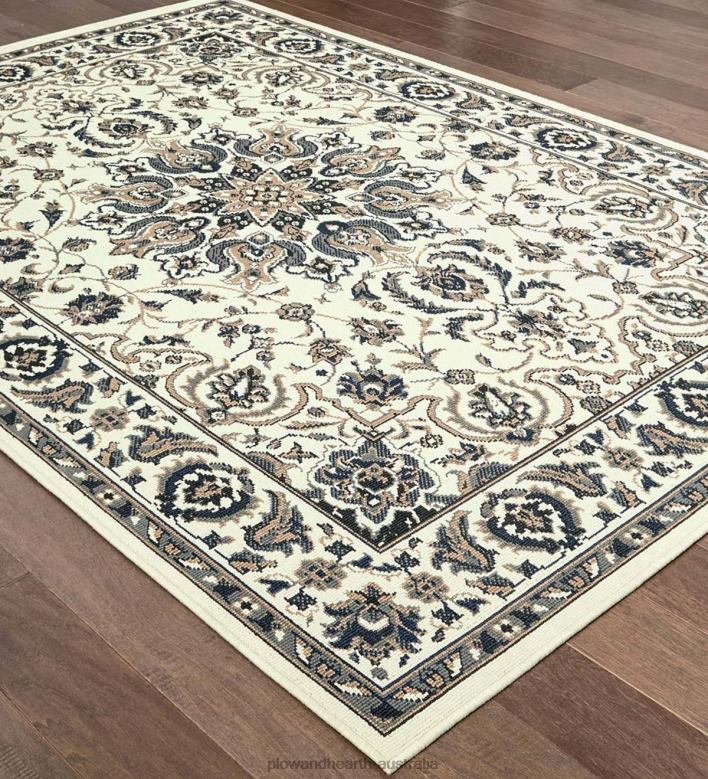 Plow & Hearth Marston Medallion Polypropylene Area Rug P22BD1865 Rugs & Mats