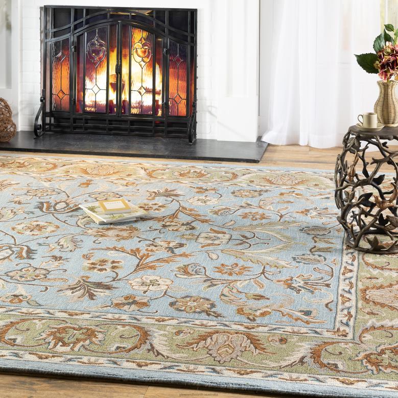 Plow & Hearth McLean Wool Rug P22BD1761 Rugs & Mats