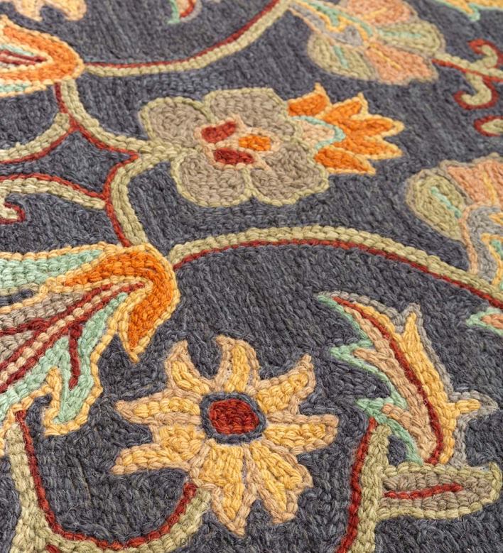 Plow & Hearth McLean Wool Rug P22BD1761 Rugs & Mats