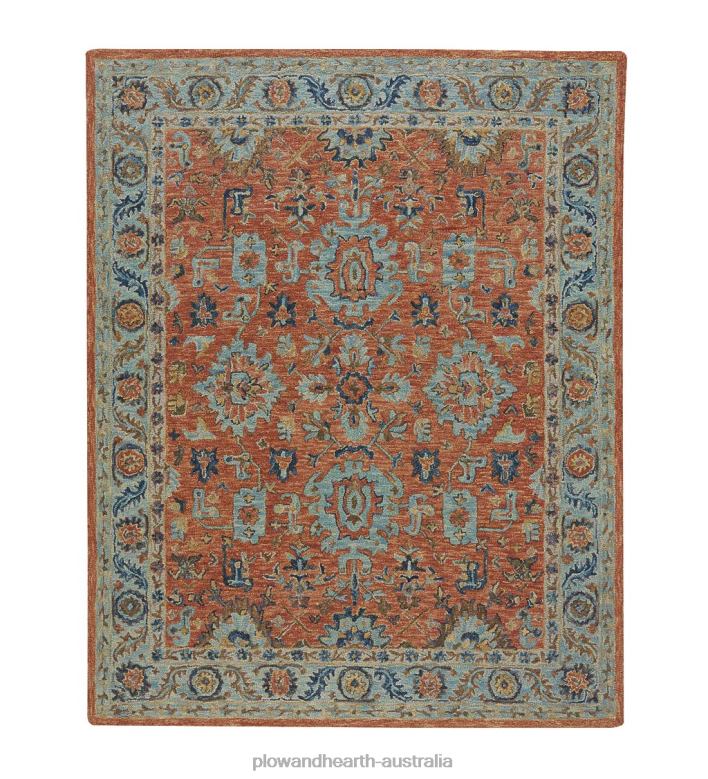 Plow & Hearth Mountain Run 100% Wool Rug P22BD1812 Rugs & Mats