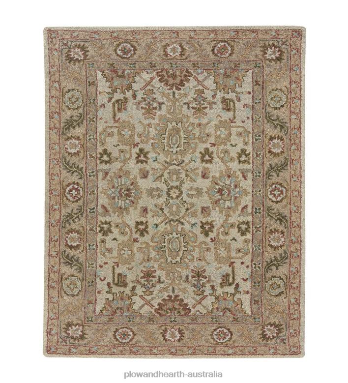 Plow & Hearth Mountain Run 100% Wool Rug P22BD1812 Rugs & Mats