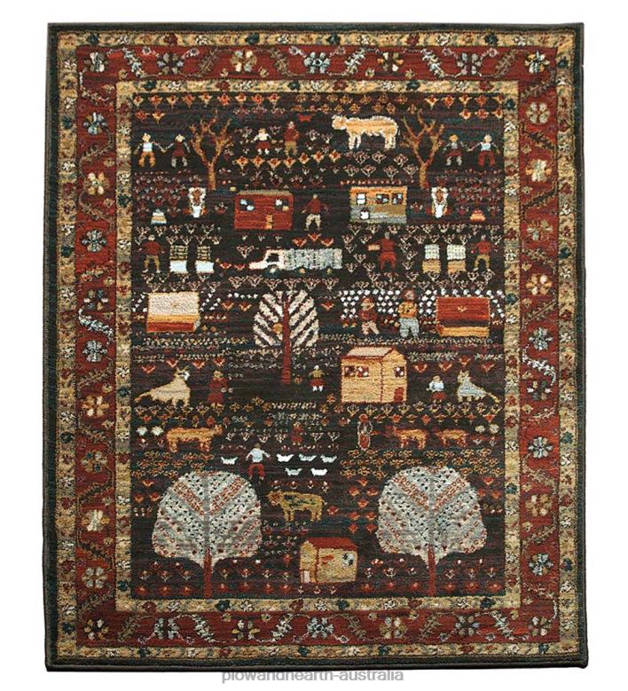 Plow & Hearth Polypropylene Shaker Village Rugs P22BD1763 Rugs & Mats