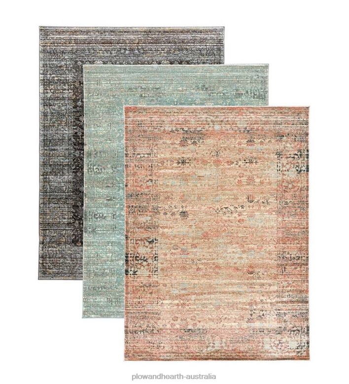 Plow & Hearth Rock Creek Polypropylene Area Rug P22BD1811 Rugs & Mats