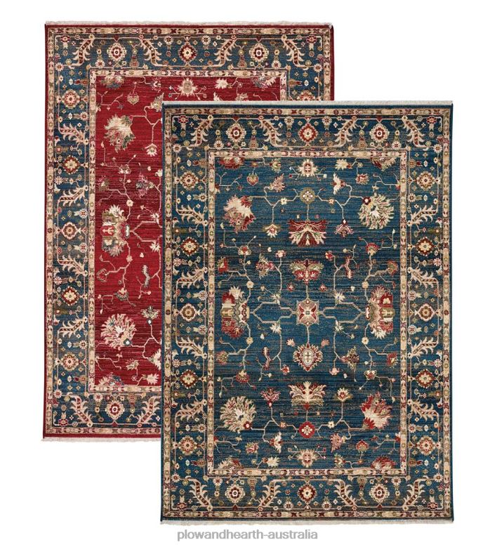 Plow & Hearth Sheffield Keshan Polypropylene Rug P22BD1832 Rugs & Mats