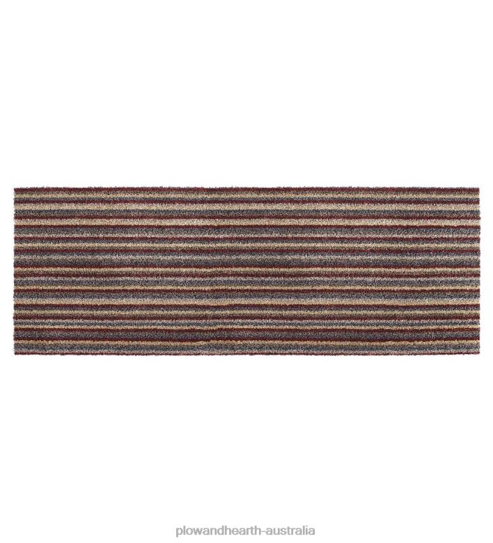 Plow & Hearth My Mat Dirt Trapping Mud Rug, 31x 59- Coffee P22BD3224 Rugs & Mats