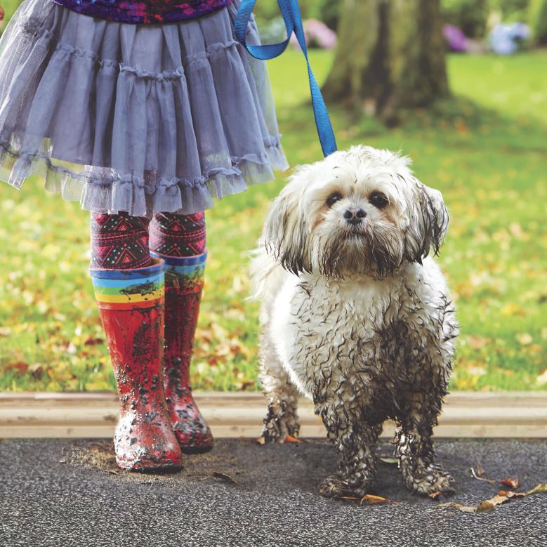 Plow & Hearth My Mat Dirt Trapping Mud Rug, 31x 59- Coffee P22BD3224 Rugs & Mats