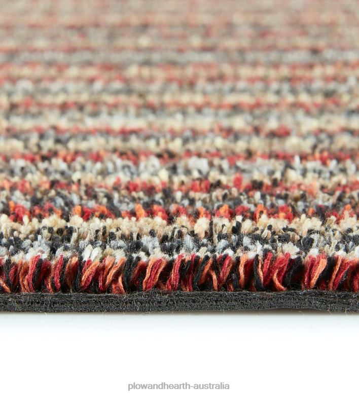 Plow & Hearth My Mat Dirt Trapping Mud Rug, 31x 59- Coffee P22BD3224 Rugs & Mats