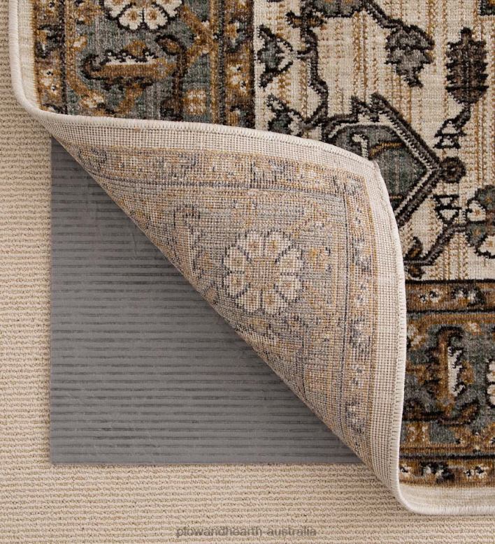Plow & Hearth Recycled Synthetic Fiber All-Surface Pet-Proof Rug Pad P22BD2322 Rugs & Mats