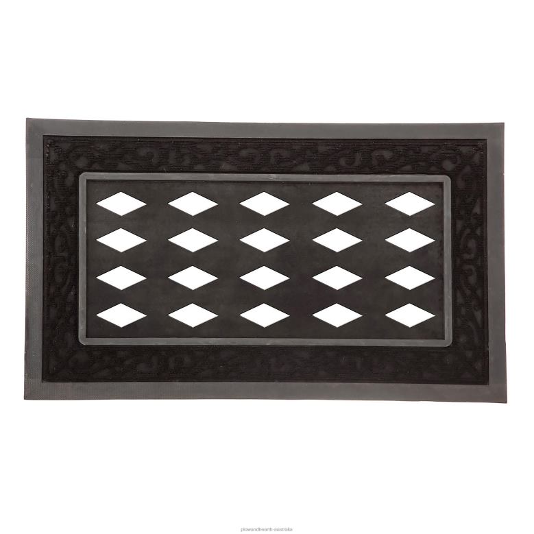 Plow & Hearth Merry Santa Garden Flag and Sassafras Mat Bundle Set P22BD526 Seasonal & Gifts