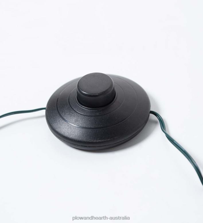 Plow & Hearth 6' Monte Rosa Flocked Alpine Fir Christmas Tree with 150 Warm White LEDs P22BD3232 Seasonal & Gifts