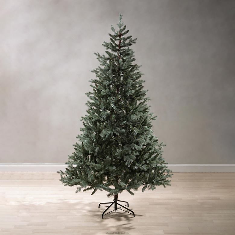 Plow & Hearth Shimmering Misty Pine Christmas Tree, 6'H P22BD3231 Seasonal & Gifts