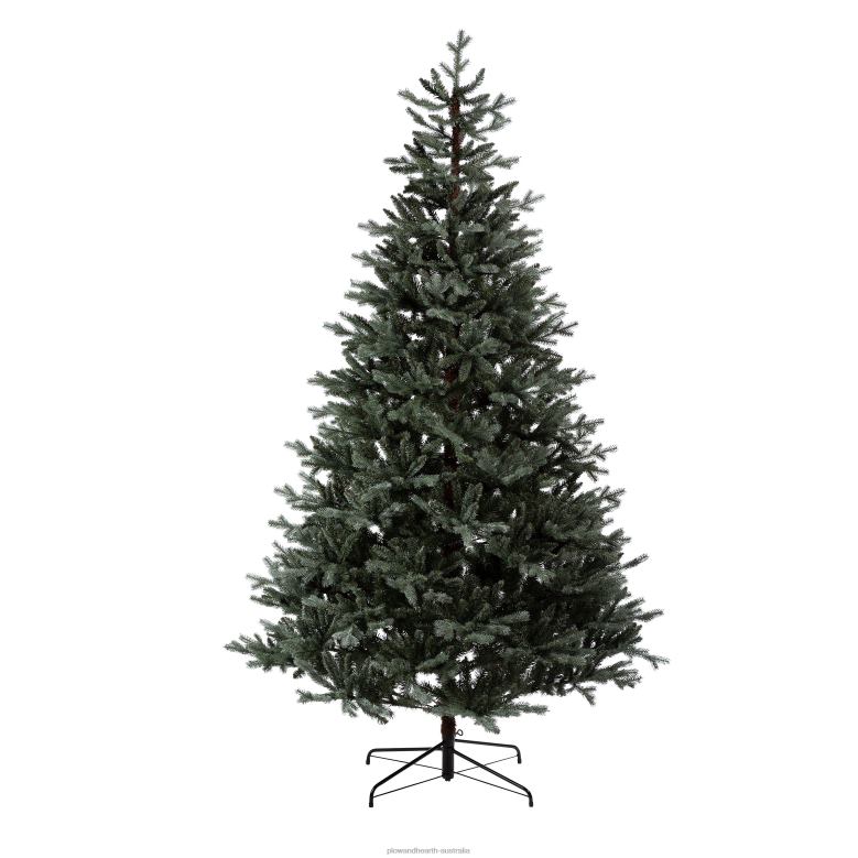 Plow & Hearth Shimmering Misty Pine Christmas Tree, 6'H P22BD3231 Seasonal & Gifts