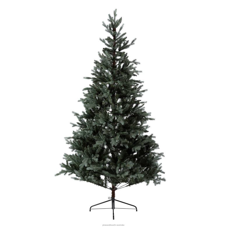 Plow & Hearth Shimmering Misty Pine Christmas Tree, 6'H P22BD3231 Seasonal & Gifts
