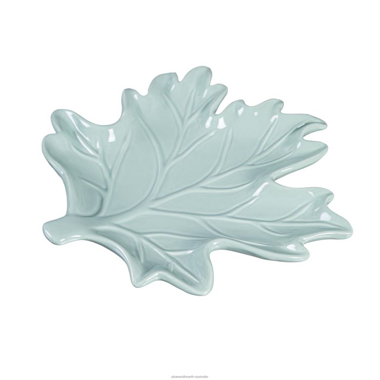 Plow & Hearth Ceramic Fall Leaf Plates, Set of 6 P22BD3119 Seasonal & Gifts