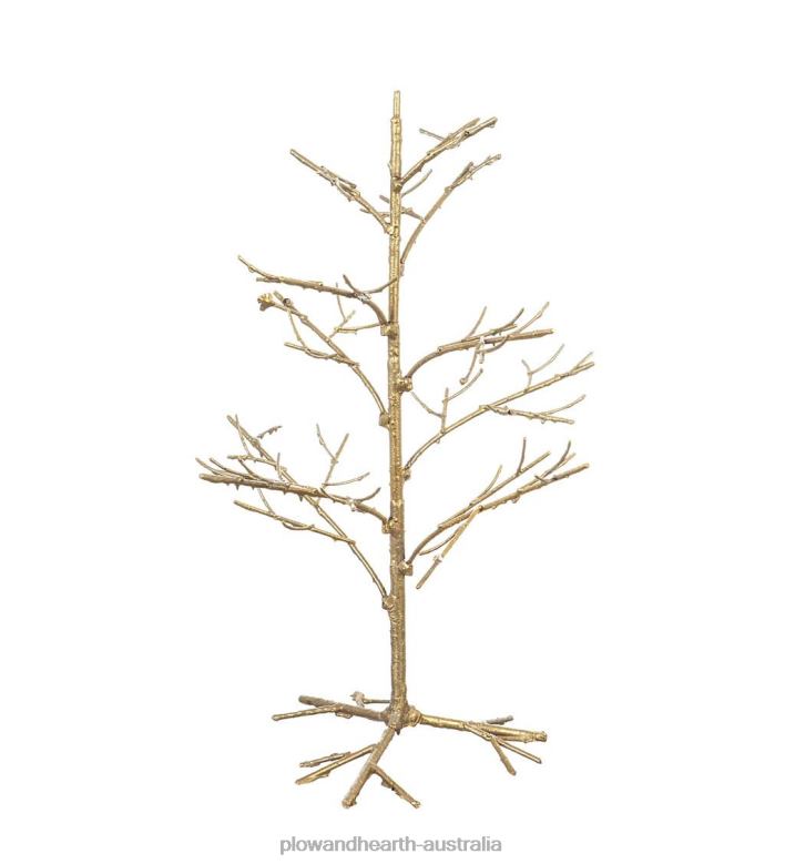Plow & Hearth Antiqued Gold Ornament Tree P22BD2259 Seasonal & Gifts