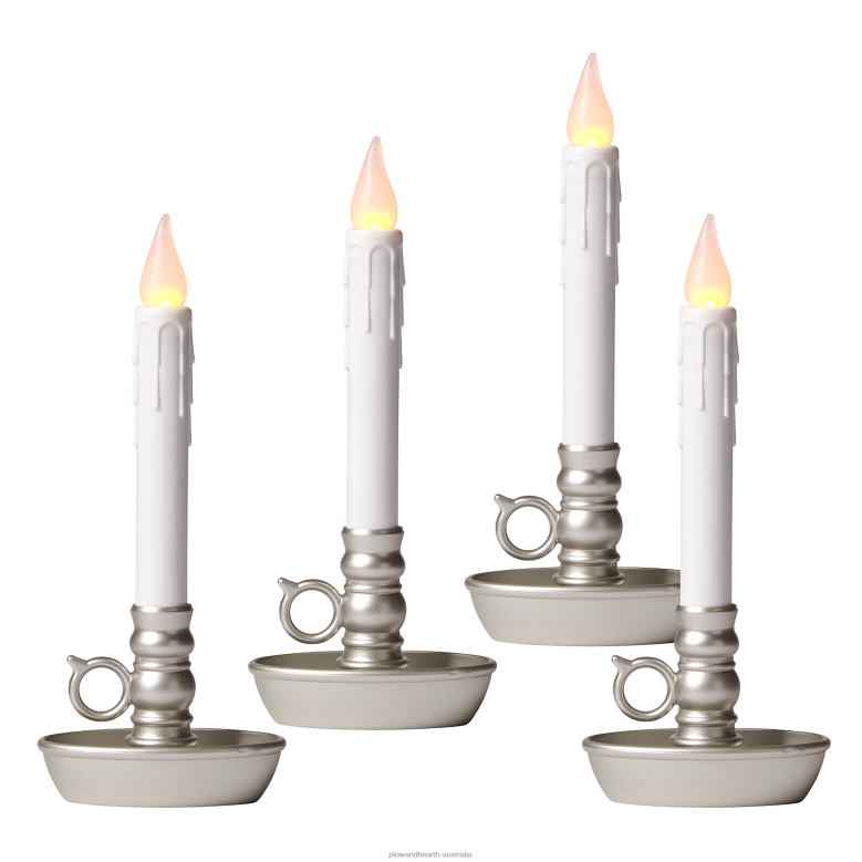 Plow & Hearth Battery-Operated Colonial Window Candles P22BD2165 Seasonal & Gifts