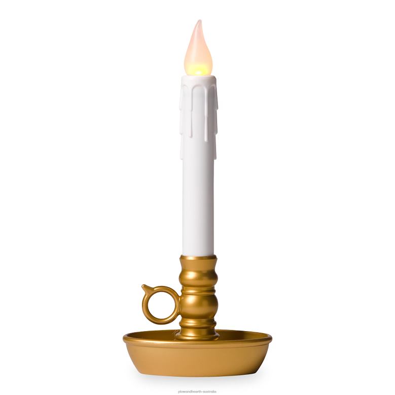 Plow & Hearth Battery-Operated Colonial Window Candles P22BD2165 Seasonal & Gifts