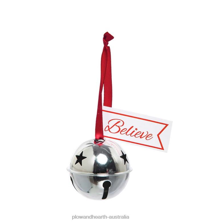 Plow & Hearth Believe Bell Ornament P22BD2191 Seasonal & Gifts