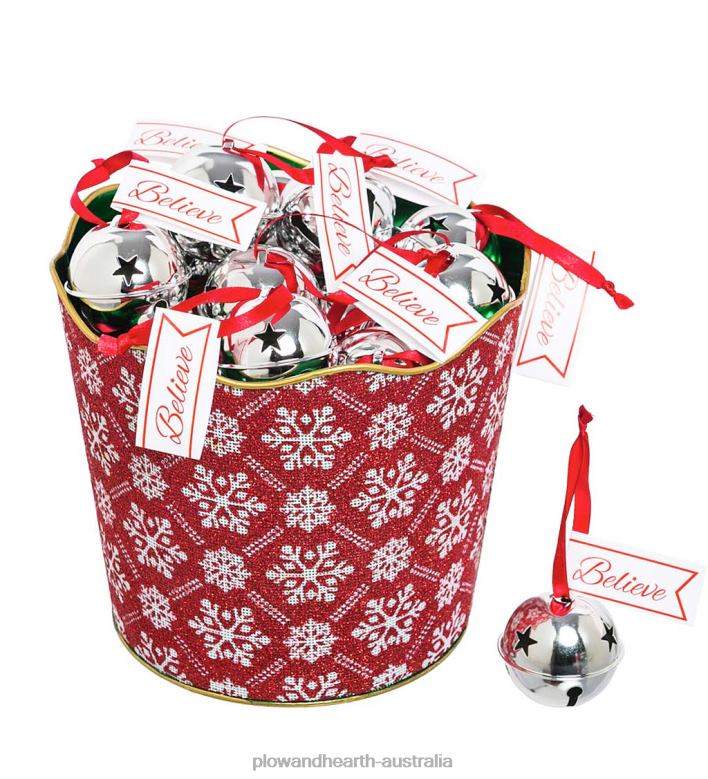 Plow & Hearth Believe Bell Ornament P22BD2191 Seasonal & Gifts