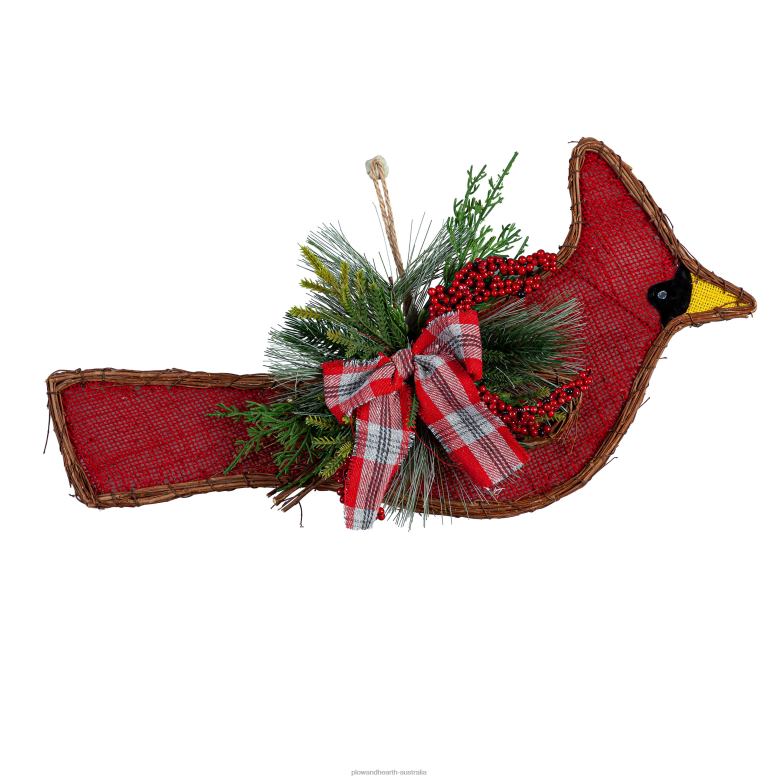 Plow & Hearth Christmas Cardinal Wall Decor P22BD2251 Seasonal & Gifts
