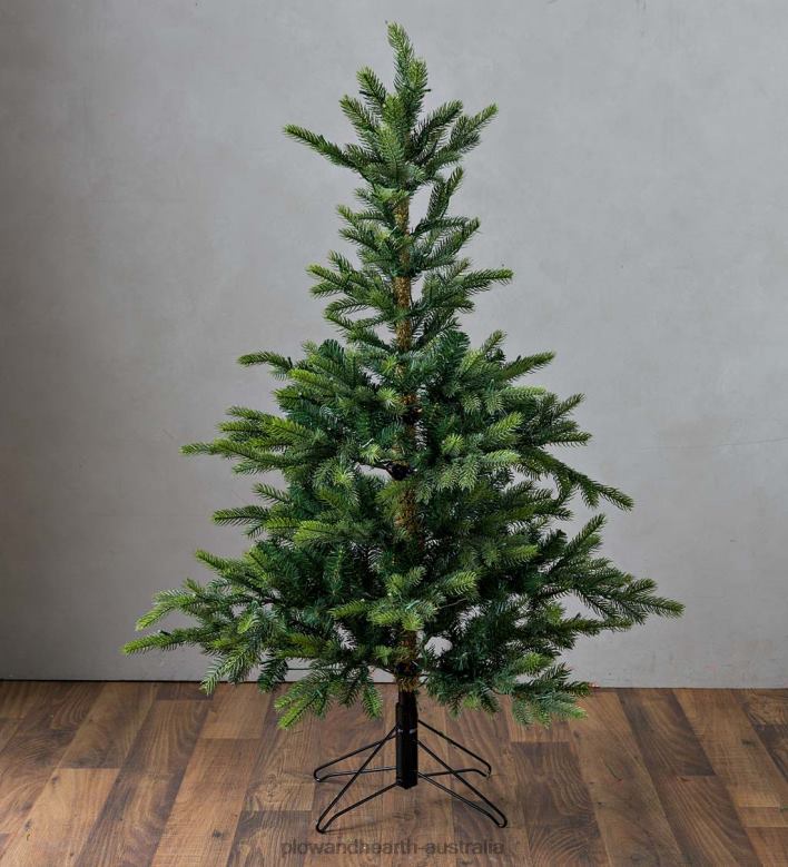 Plow & Hearth Grandis Fir Christmas Trees with 8-Function Warm White LEDs P22BD2240 Seasonal & Gifts