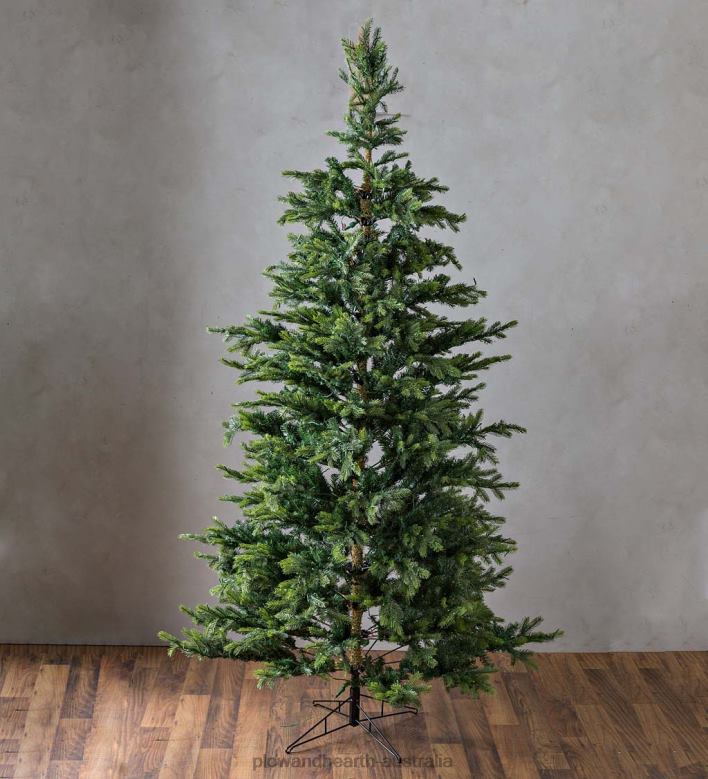 Plow & Hearth Grandis Fir Christmas Trees with 8-Function Warm White LEDs P22BD2240 Seasonal & Gifts