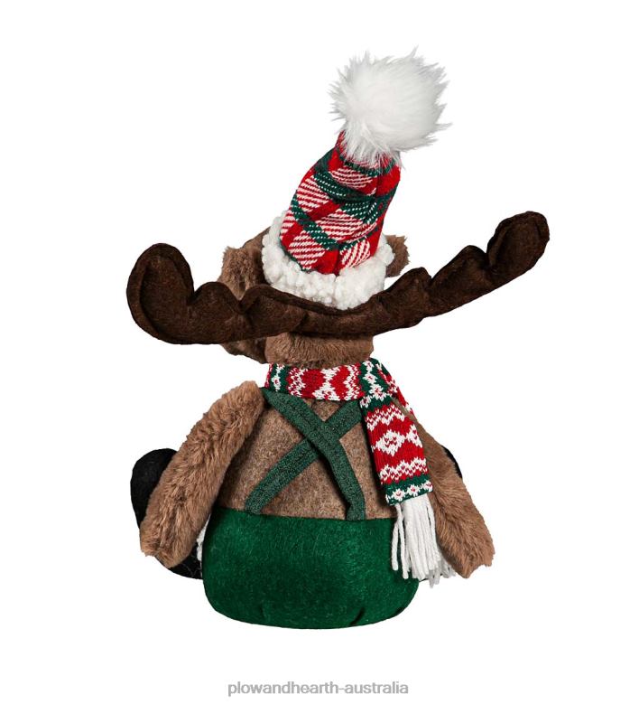 Plow & Hearth Holiday Moose Table Decor P22BD2288 Seasonal & Gifts